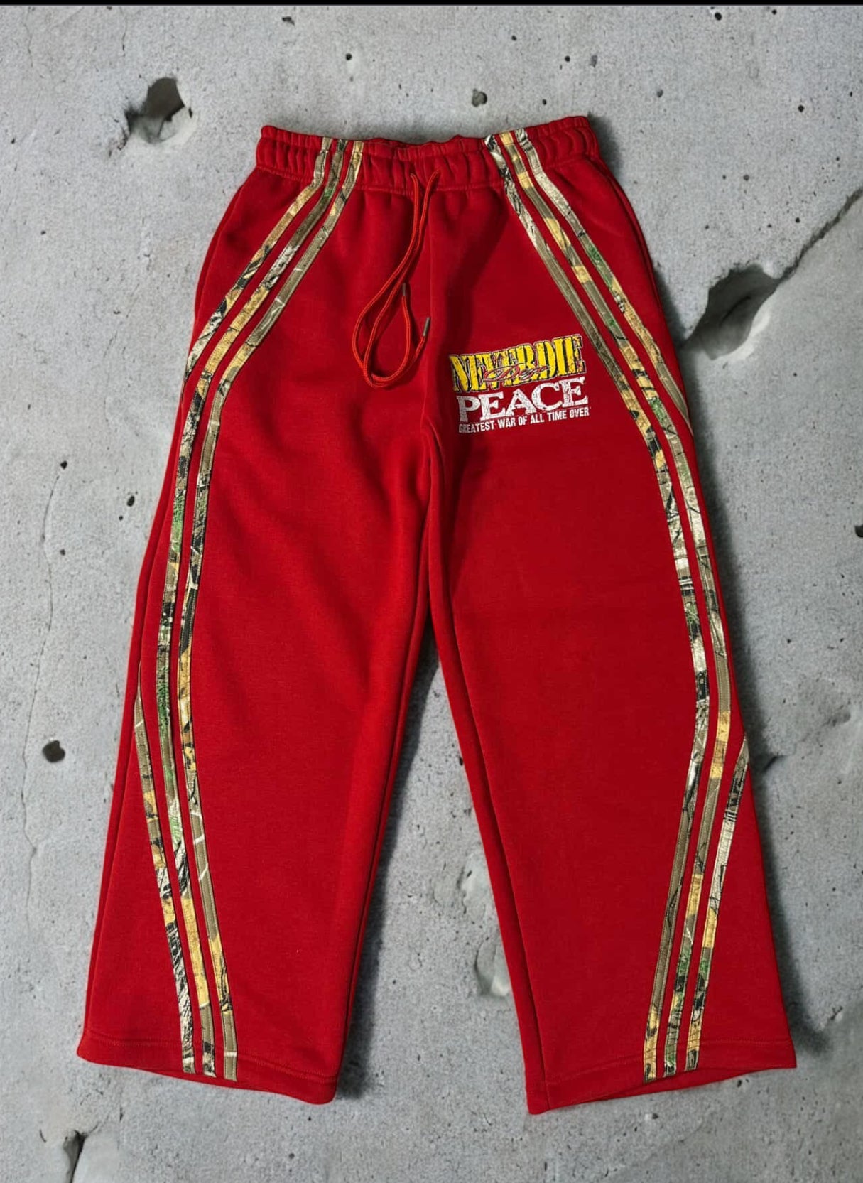 Peace SweatPants (Red)