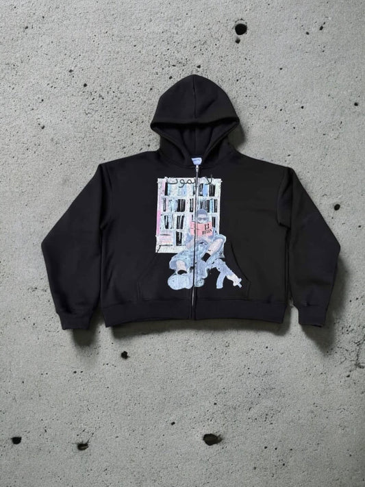 Solace In Sallah Zip (Black)