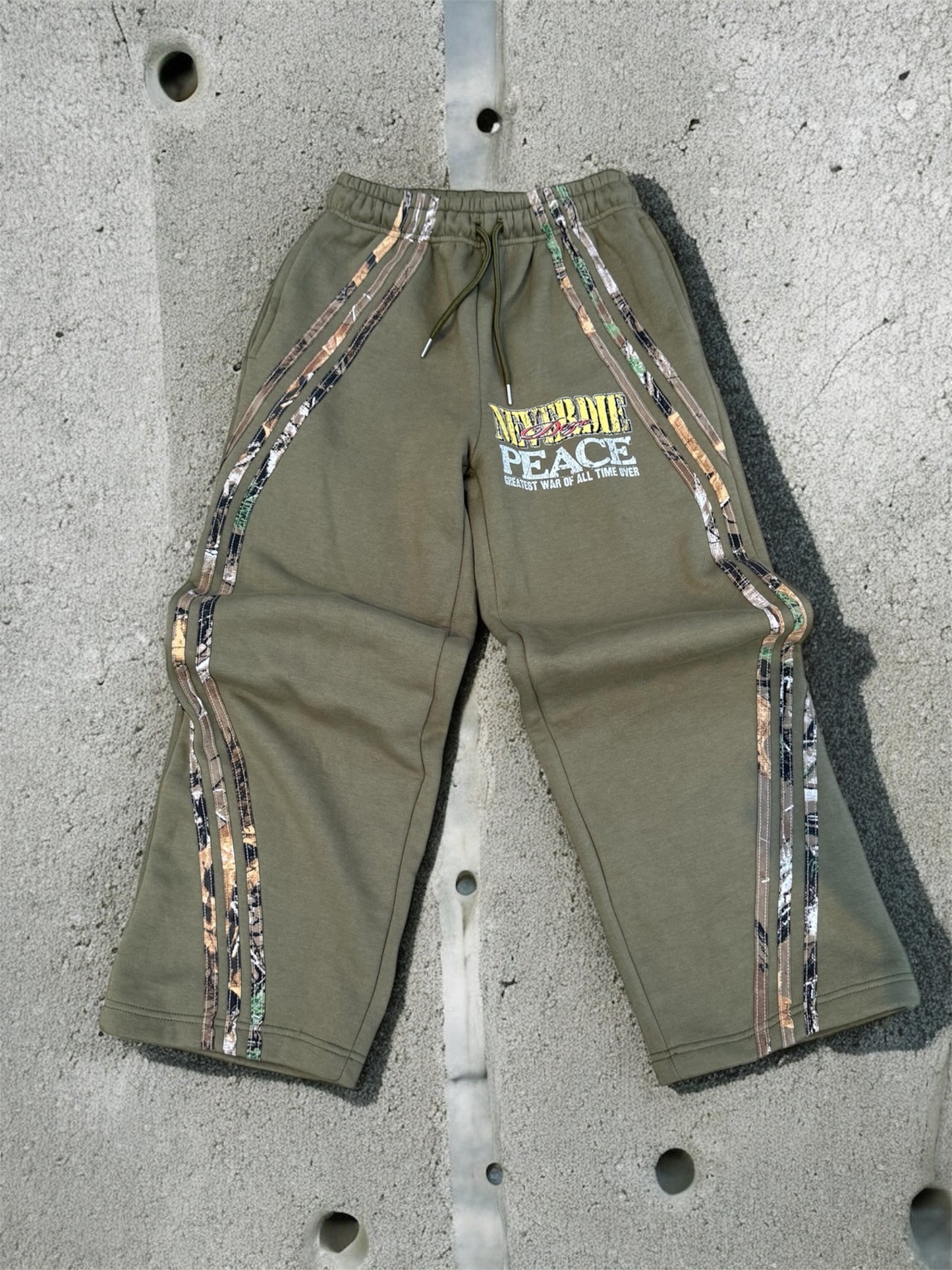 Peace SweatPants (Military Green)